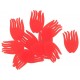 Westin Spotty Rig Fins UV Orange XL 16pk